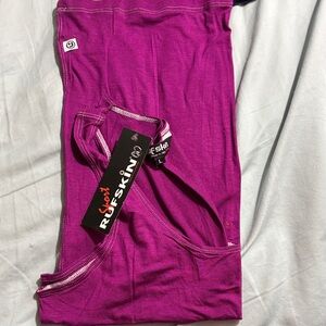 Skin Purple Knit T-Shirt